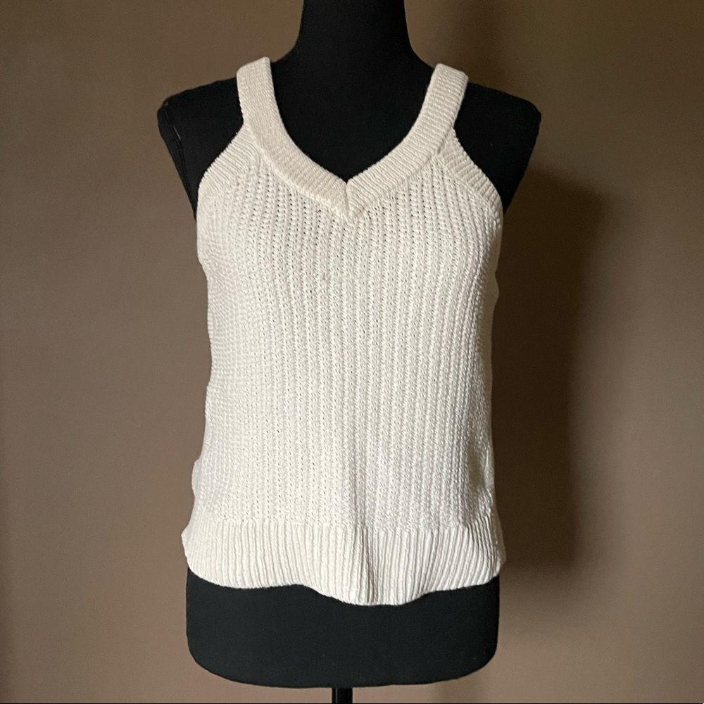 Madewell Sleeveless Knitted Blouse